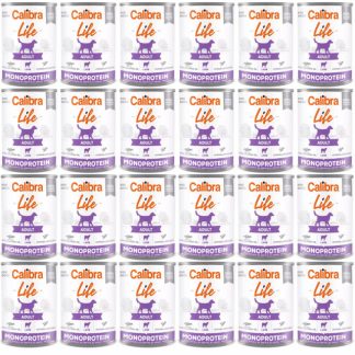 Влажный корм для собак CALIBRA Dog Life Adult Monoprotein Lamb - 24 x 400 г