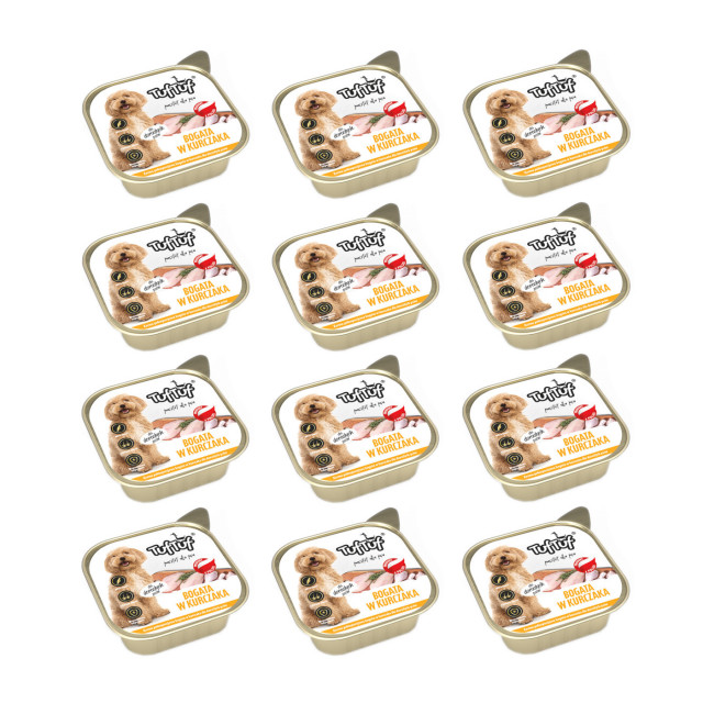 Паштет из птицы TUF Alupak - влажный корм для собак - 12 x 300 г