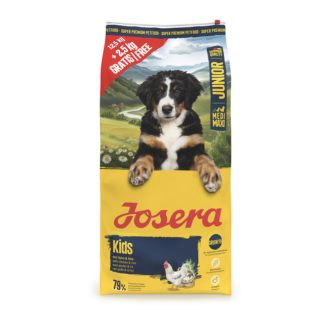 JOSERA Junior Kids Medium/Max Chicken - сухой корм для собак - 12,5 кг + 2,5 кг