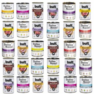 DOLINA NOTECI Premium MIX OF FLAVORS + BULT MIX OF FLAVORS - влажный корм для собак - 30 x 800 г