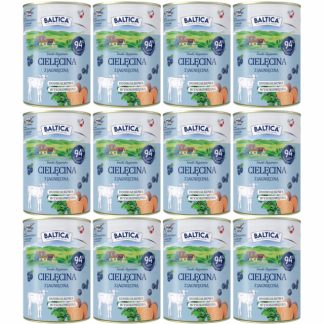 Влажный корм для собак BALTICA «Вкусы регионов»: телятина и баранина - 12 x 400 г