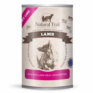 Влажный корм для собак Natural Trail Lamb Soft Line Mono - 400 г