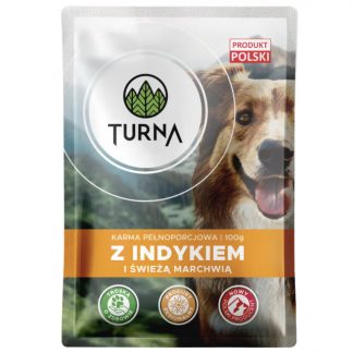 Влажный корм для собак TURNA с индейкой – 100 г