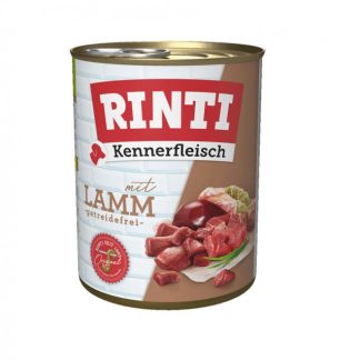 Влажный корм для собак RINTI Kennerfleisch с ягненком - 800 г