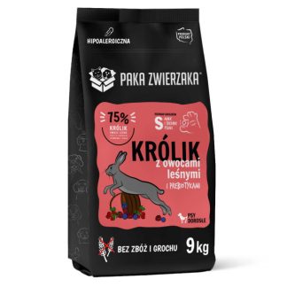 Корм для кроликов PET PAKA с лесными ягодами S Mono - сухой корм для собак - 9 кг