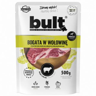 BULT — влажный корм для собак с высоким содержанием говядины — 500 г