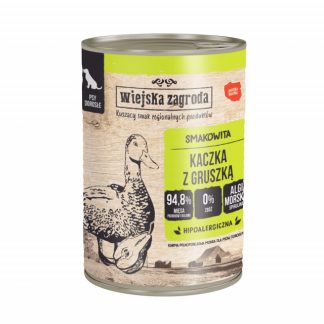 Влажный корм для собак COUNTRY FARM «Утка с грушей» — 400 г.