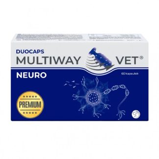 JM SANTE Multiway Vet Duocaps Neuro - капсулы с откручивающейся крышкой, поддерживающие нервную систему собак и кошек - 60 шт.