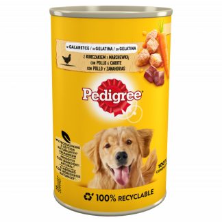 Влажный корм для собак PEDIGREE Adult Chicken with Carrots in Jelly - 400 г