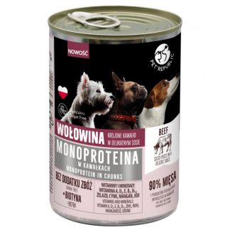 Влажный корм для собак PET REPUBLIC Mono Beef - 400 г