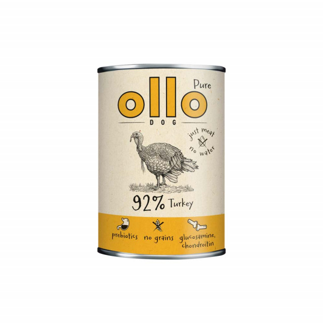 OLLO Pure Turkey Mono - влажный корм для собак - 850 г