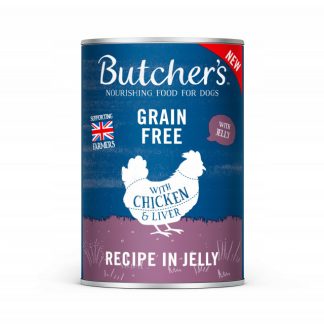Влажный корм для собак BUTCHER'S Original Recipe in Jelly Chicken in Jelly - 400 г