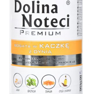 DOLINA NOTECI Премиум-корм для собак с утиным мясом и тыквой - влажный корм для собак - 400 г