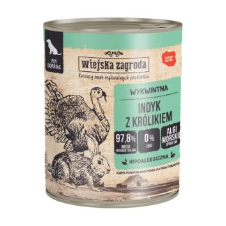 Влажный корм для собак Rural Farm Turkey with Rabbit - 800 г