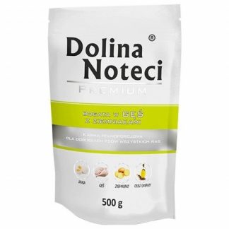 DOLINA NOTECI Премиум-корм для собак с гусиным мясом и картофелем - влажный корм для собак - 500 г