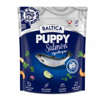 Сухой корм для собак BALTICA Excellent Puppies Mono Salmon, гипоаллергенный, для мелких пород, 1 кг.