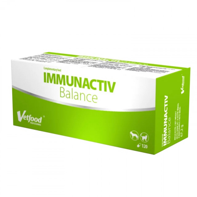 VETFOOD Immunactiv Balance - добавки для собак и кошек - 120 шт.