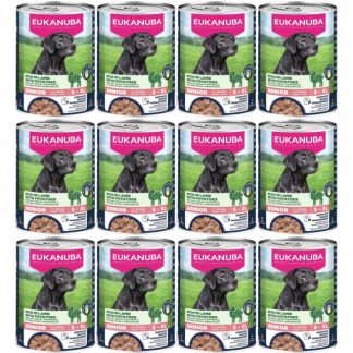 Влажный корм для собак EUKANUBA Life Care Senior с ягненком и картофелем - 12 x 400 г