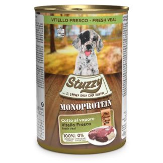 STUZZY Mono Puppy Veal - влажный корм для щенков - 400 г