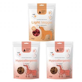 Лакомства для собак PEPE Vet MIX OF FLAVORS - 3 x 70 г
