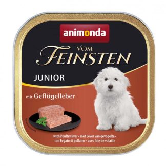 ANIMONDA Vom Feinsten Junior печень птицы - влажный корм для собак - 150 г
