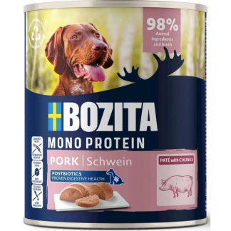 Влажный корм для собак BOZITA Mono Protein Pate Pork - 800 г
