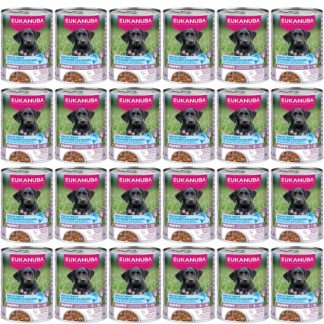 Влажный корм для щенков EUKANUBA Life Care с форелью и сладким картофелем - 24 x 400 г