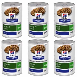 HILL'S Prescription Diet Weight Loss Canine r/d - влажный корм для собак, склонных к ожирению - 6 x 350 г