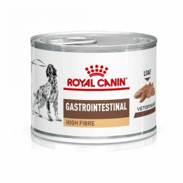 Влажный корм для собак ROYAL CANIN Gastrointestinal High Fiber Loaf VHN - 200 г