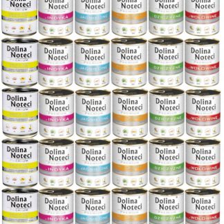 DOLINA NOTECI Premium MIX 6 FLAVORS - влажный корм для собак - 30 x 800 г