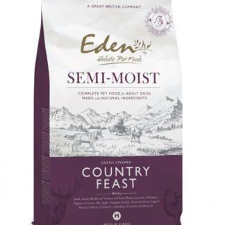 EDEN Полувлажный корм для собак Country Feast с ягненком и уткой - 2 кг