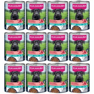Влажный корм для собак EUKANUBA Life Care с говядиной и тыквой - 12 x 400 г