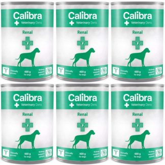 Влажный корм для собак CALIBRA Veterinary Diets Renal Chicken - 6 x 400 г