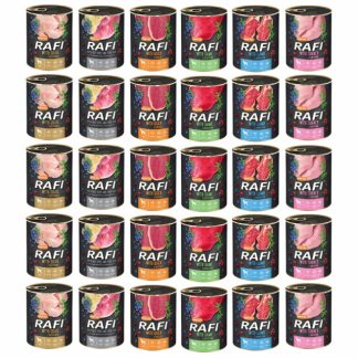 DOLINA NOTECI Rafi MIX OF FLAVORS - влажный корм для собак - 30 x 800 г