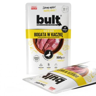 Влажный корм для собак BULT с добавлением утиного мяса - 500 г