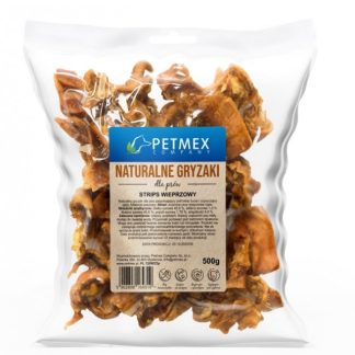 Лакомства для собак PETMEX Strips из свинины, 500 г