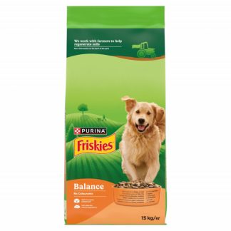 Сухой корм для собак PURINA Friskies Balance с курицей, говядиной и овощами - 15 кг