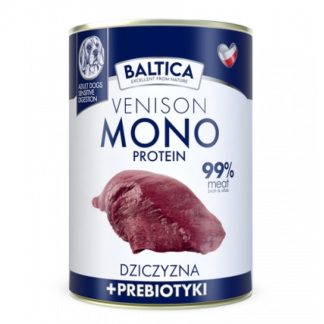BALTICA Nutraceutic Mono Venison с пребиотиками - влажный корм для собак - 400 г