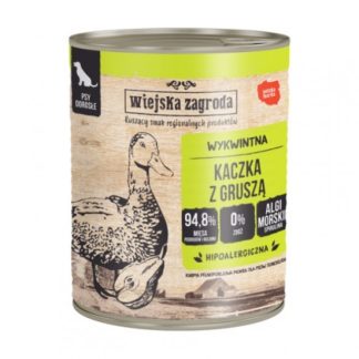 Влажный корм для собак COUNTRY FARM «Утка с грушей» — 800 г.
