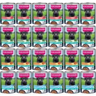 Влажный корм для собак EUKANUBA Life Care, смесь вкусов, 24 x 400 г.