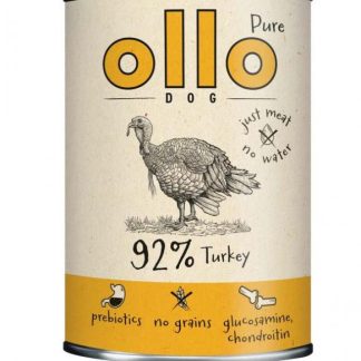 OLLO Pure Indyk Mono - влажный корм для собак - 400г