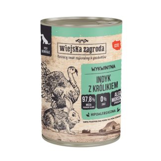 Влажный корм для собак Rural Farm Turkey with Rabbit - 400 г