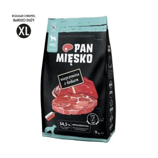 Сухой корм для собак Mr. Meat со вкусом свинины и дикого кабана (для взрослых собак) XL - 9 кг