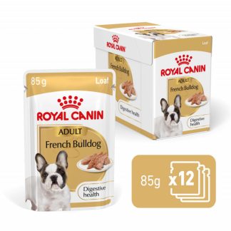 Влажный корм для собак ROYAL CANIN French Bulldog Adult Digestive health Loaf Box - 12 x 85 г.