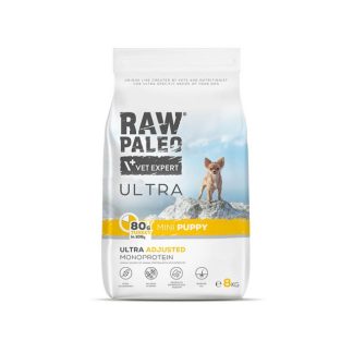 VETEXPERT Raw Paleo Ultra Mini Puppy Mono Turkey - сухой корм для щенков - 8 кг