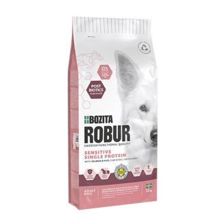 BOZITA Robur Sensitive Однопротеиновый корм для собак с лососем моно-