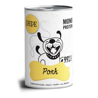 Влажный корм для собак PET PAKA Pepe Pork Mono - 400 г