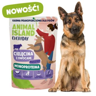 Влажный корм для собак ANIMAL ISLAND Everyday Mono Veal - 300 г