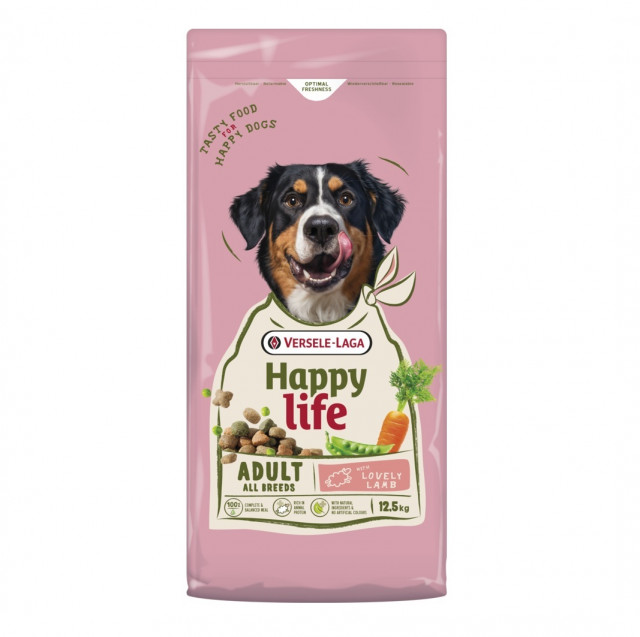 VERSELE-LAGA Happy life Lamb - сухой корм для собак - 12,5 кг