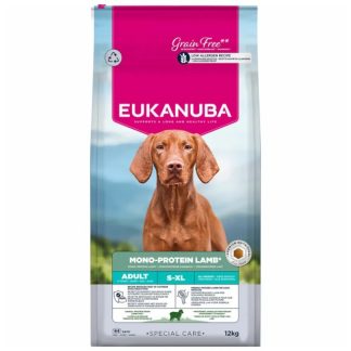 EUKANUBA Special Care Монопротеиновый корм для взрослых собак из ягненка - сухой корм для собак - 12 кг